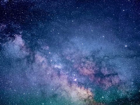 A constellation of stars.