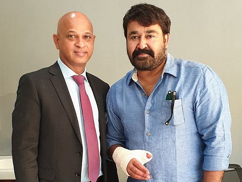 Mohanlal undergoes surgery in Dubai