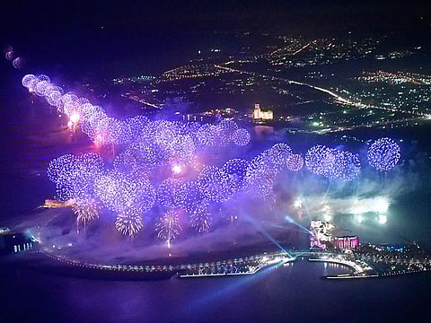 The new year will be welcomed with record-breaking fireworks displays across the UAE