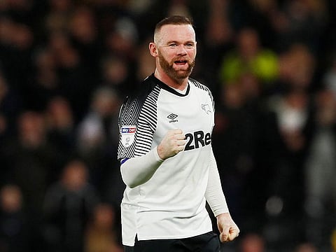 Wayne Rooney made a winning start to life at Derby.