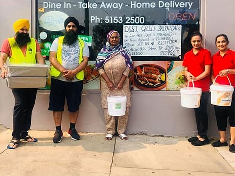 The restaurant distributed over 500 meals on New Year’s Eve.