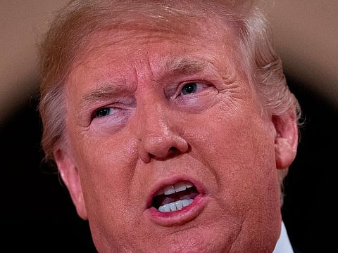 US President Donald Trump.