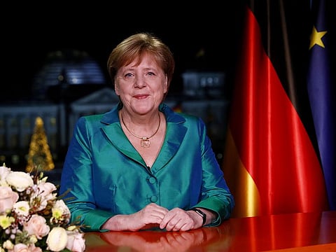 German Chancellor Angela Merkel.