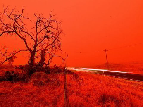 Apocalyptic scenes are playing out across Australia as bushfires have burned millions of acres and ravaged thousands of homes.