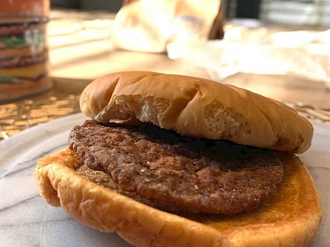 20-year-old McDonald's hamburger