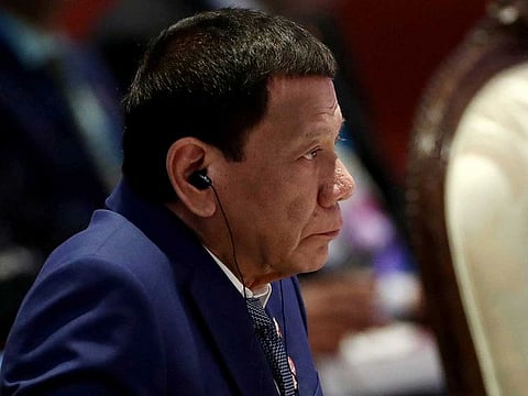 Philippine President Rodrigo Duterte
