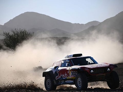 South African driver Giniel de Villiers