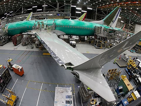 Boeing finally wants pilots to get hands on with 737 Max flight simulators. File picture of a Boeing 737 assembly facility in Renton, Washington.