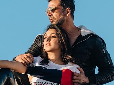 Akshay Kumar and Kiara Advani in Dubai