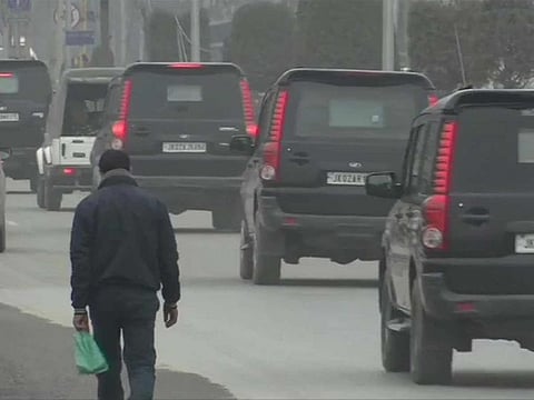 Foreign delegates in Kashmir