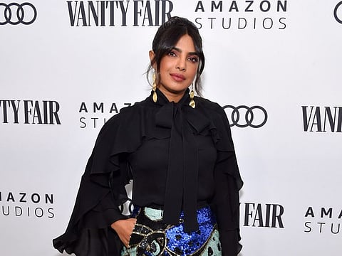 WEST HOLLYWOOD, CALIFORNIA - JANUARY 04: Priyanka Chopra attends The Vanity Fair x Amazon Studios 2020 Awards Season Celebration at San Vicente Bungalows on January 04, 2020 in West Hollywood, California. Amy Sussman/Getty Images/AFP
== FOR NEWSPAPERS, INTERNET, TELCOS & TELEVISION USE ONLY ==