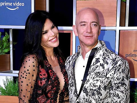 Party time for Amazon CEO Jeff Bezos and girlfriend at an event hosted by India's Bollywood stars in Mumbai. Being the richest person in the world also helps.