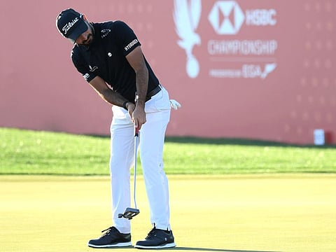 Francesco Laporta of Italy in action during his sensational second round performance on Friday.