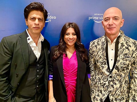 Shah Rukh Khan, Zoya Akthar give Jeff Bezos a taste of Bollywood