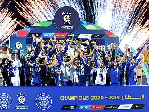 Al Nasr are the defending Arabian Gulf Cup champions