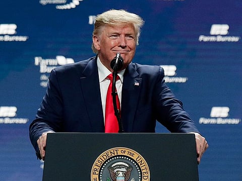 US President Donald Trump.