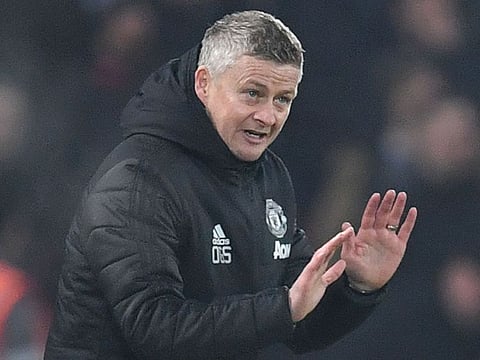 Manchester United boss Ole Gunnar Solskjaer.
