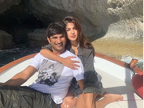 Sushant Singh Rajput and Rhea Chakraborty