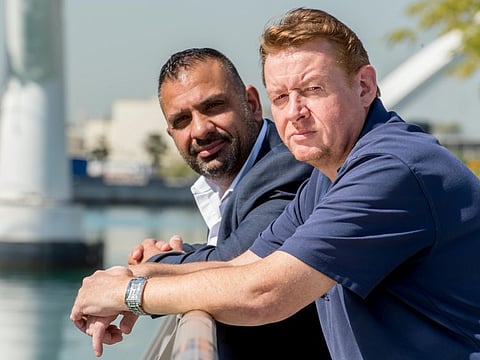 Vik Vithlani (left) and Chris Haill.