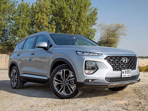 The all-new Santa Fe is a fine offering, and with prices starting from as low as Dh94,300 for the 2.4-litre four-cylinder model...