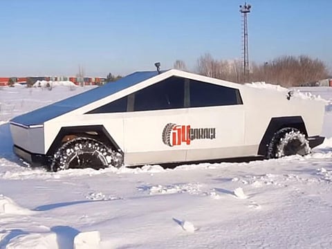 This has to be one of the best Tesla Cybertruck clones out there...
