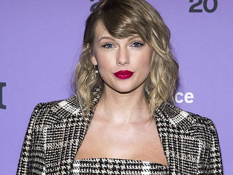 Taylor Swift attends the premiere of "Miss Americana" at the Eccles Theater during the 2020 Sundance Film Festival on Thursday, Jan. 23, 2020, in Park City, Utah.