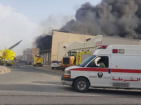 Ajman fire