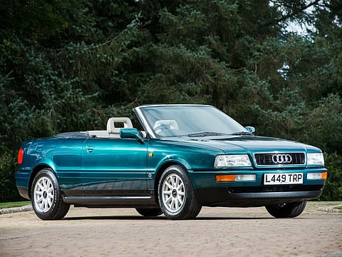 Motivated by a 2.3-litre five-cylinder engine matched with an automatic transmission, the 1994 Audi Cabriolet appears to be in pristine condition inside and out.