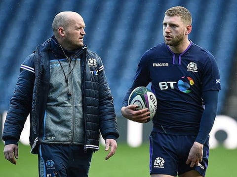 Gregor Townsend and Finn Russell.
