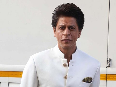 Mumbai: Actor Shah Rukh Khan on the sets of dance reality show "Dance Plus 5" in Mumbai on Jan 20, 2020. (Photo: IANS)