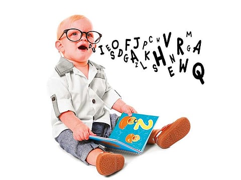 children learn a language out of a desire to communicate with the world around them