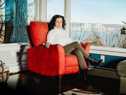 Author Jeanine Cummins in Nyack, N.Y., Jan. 9, 2020.