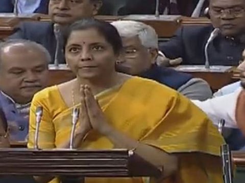 India’s Finance Minister Nirmala Sitharaman