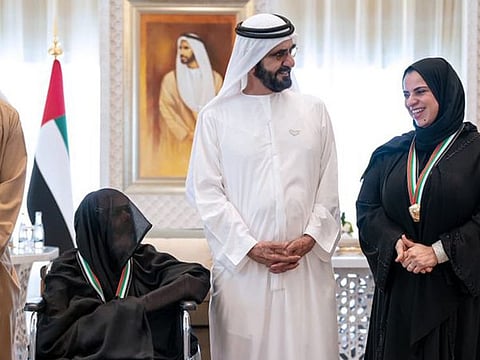 His Highness Sheikh Mohammed Bin Rashid Al Maktoum, UAE Vice President, Prime Minister and Ruler of Dubai, honoured the teacher with a medal and an exceptional promotion effective immediately