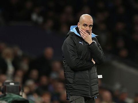 Manchester City manager Pep Guardiola