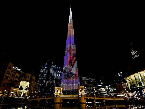 Dubai's Burj Khalifa pays tribute to Kobe Bryant