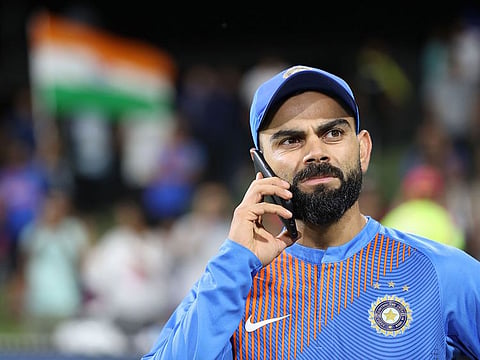 If you know, you know: Virat Kohli takes a call