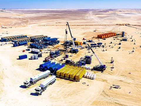 Around 10 appraisal wells were tested by Adnoc in the area straddling the two emirates.