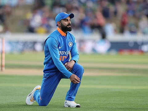 India skipper Virat Kohli was on the losing side against New Zealand in the first ODI
