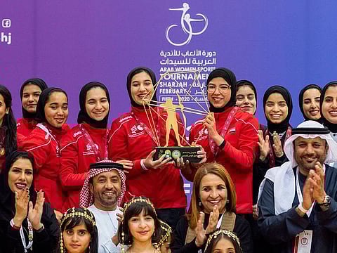 Sharjah won archery gold at AWST 2020