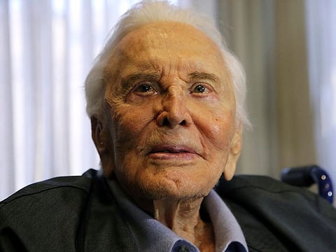 Kirk Douglas in Los Angeles in 2017.
