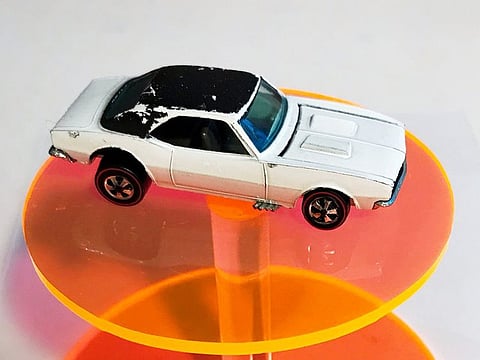 This white enamel Hong Kong Chevy Camaro Hot Wheels toy car is valued at more than $100,000!