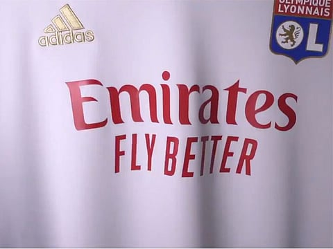 Lyon unveiled the new sponsor in a video on social media
