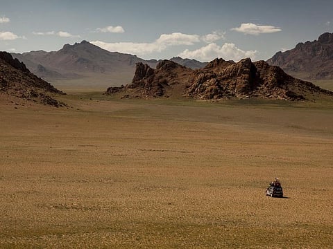 Organisers describe the Mongol Rally as 'motoring stupidity on a global scale'.