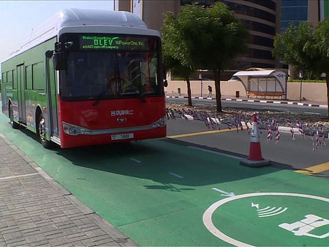 RTA starts trial run of dynamic charging of electric vehicles and buses using magnetic resonance technology in DSO
COURTESY RTA