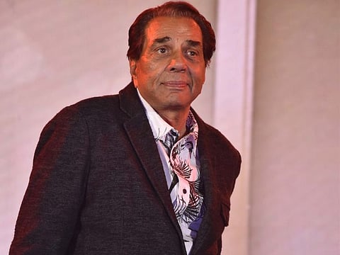 Mumbai: Legendary actor Dharmendra at the 38th annual day celebrations of Children Welfare Centre High School in Mumbai, on March 3, 2019. (Photo: IANS)