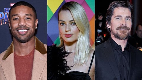 Michael B. Jordan, Margot Robbie, Christian Bale
AFP files