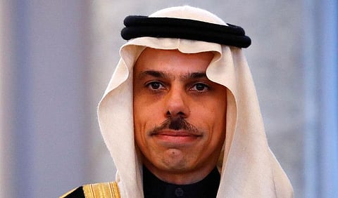 Saudi Foreign Minister Prince Faisal Bin Farhan