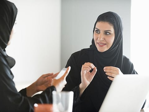 In the UAE, women make up 70 per cent of university graduates and up to 66 per cent of the public sector’s workforce with 30 per cent of that number in leadership roles.