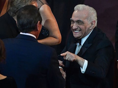 US director Martin Scorsese